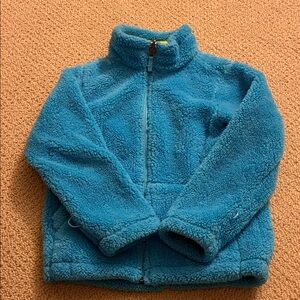 LL BEAN Vibrant Blue Fleece Jacket